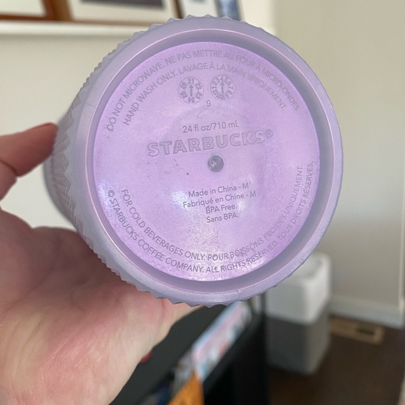 Venti Purple Starbucks Tumbler - Picture 2 of 2